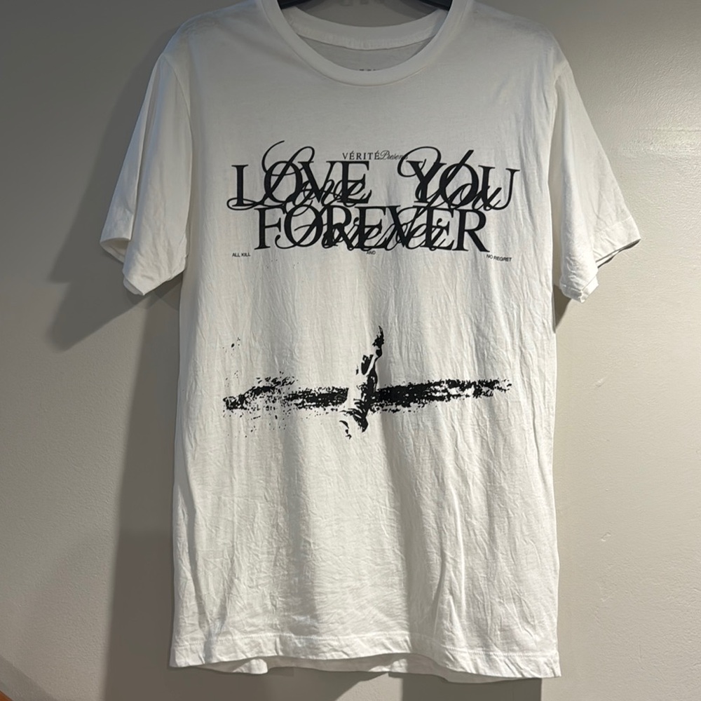 verite love you forever tour merch t-shirt size m